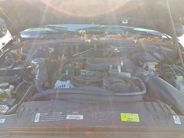 1GKDT13W4T2569221 - 1996 GMC JIMMY GREEN photo 7