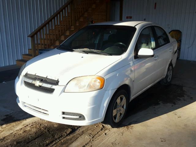 KL1TD56668B227260 - 2008 CHEVROLET AVEO BASE Ақ фото 1