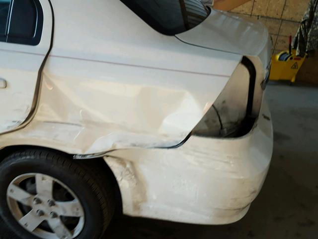 KL1TD56668B227260 - 2008 CHEVROLET AVEO BASE Ақ фото 9