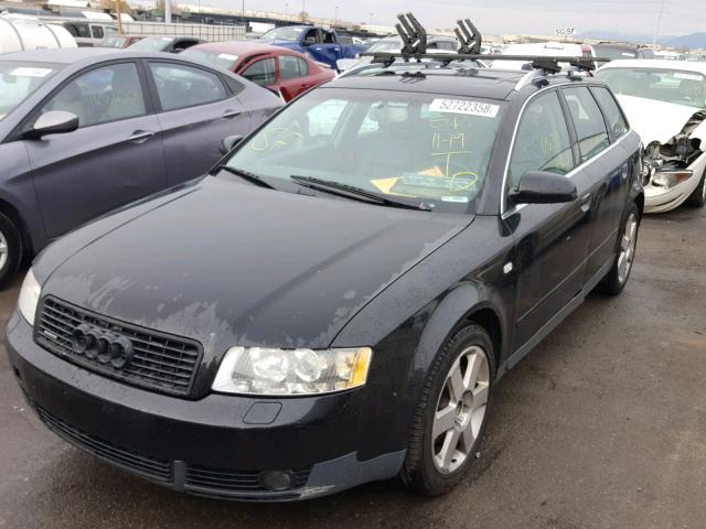 WAUVT68E24A102011 - 2004 AUDI A4 3.0 AVA BLACK photo 2