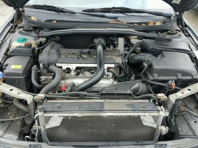 YV1RH59H932257957 - 2003 VOLVO S60 2.5T GRAY photo 7