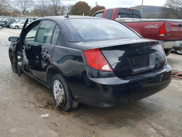 1G8AJ55F86Z159410 - 2006 SATURN ION LEVEL BLACK photo 3
