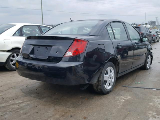 1G8AJ55F86Z159410 - 2006 SATURN ION LEVEL BLACK photo 4