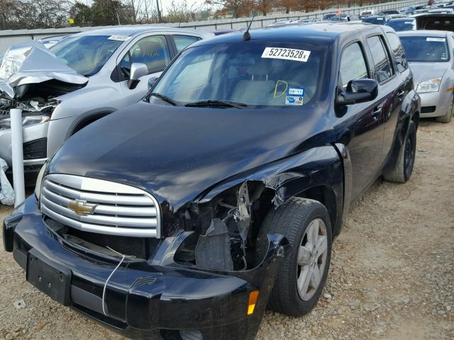 3GNCA23B99S536638 - 2009 CHEVROLET HHR LT BLACK photo 2