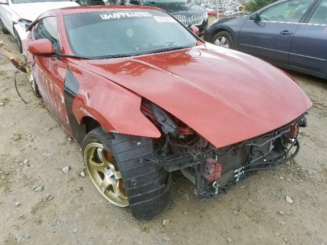 JN1AZ4EH3DM382977 - 2013 NISSAN 370Z BASE ORANGE photo 1