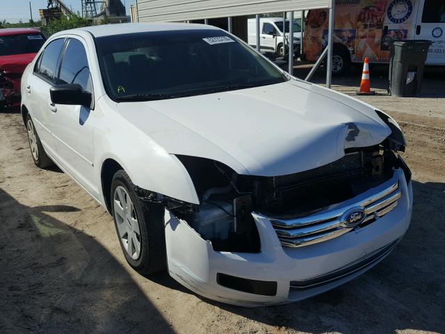 3FAHP06Z67R228167 - 2007 FORD FUSION S WHITE photo 1