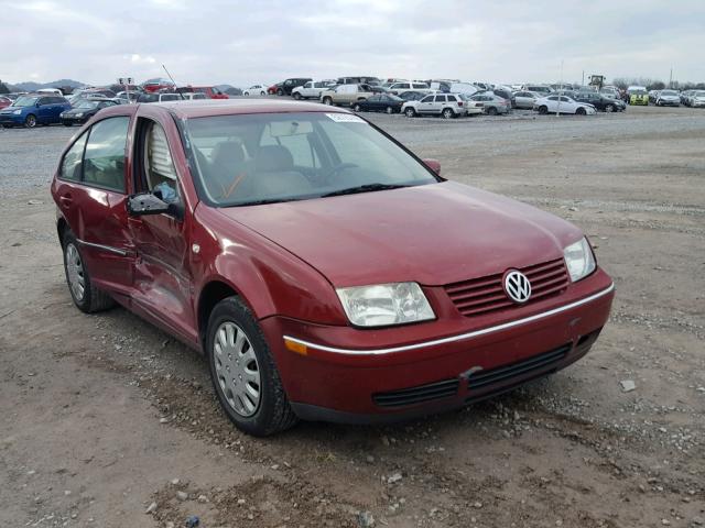 3VWRK69M35M026412 - 2005 VOLKSWAGEN JETTA GL RED photo 1