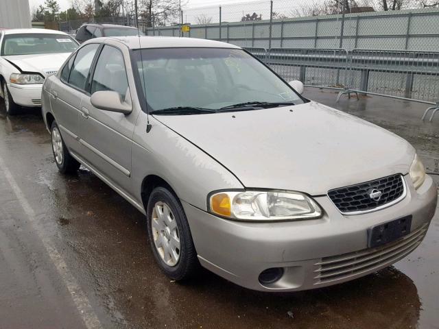 3N1CB51D91L524180 - 2001 NISSAN SENTRA XE SILVER photo 1