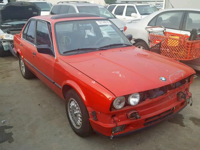 WBAAD2301K8847286 - 1989 BMW 325 I AUTO RED photo 1