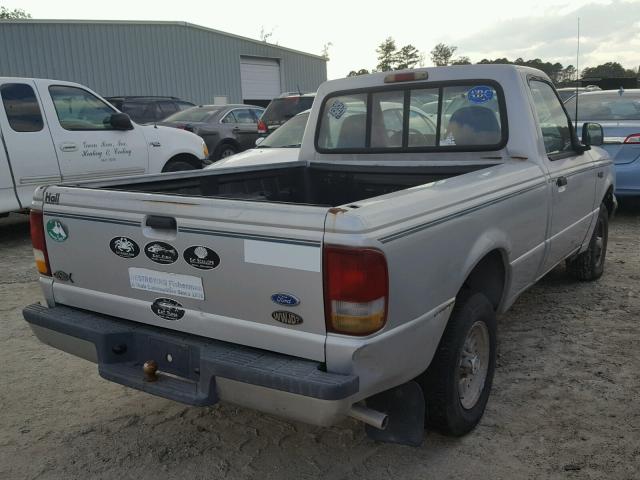 1FTCR10A2PTA30577 - 1993 FORD RANGER SILVER photo 4