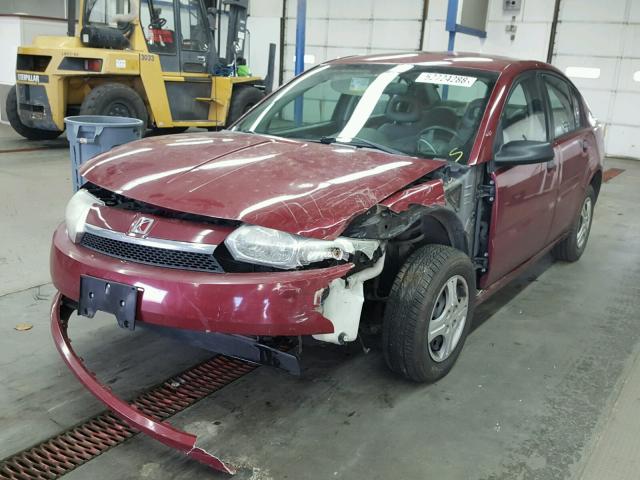 1G8AG54F74Z186594 - 2004 SATURN ION LEVEL 栗色 照片 2