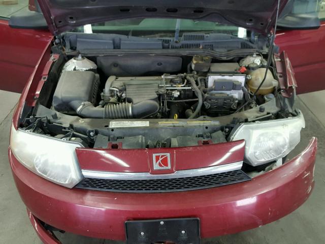1G8AG54F74Z186594 - 2004 SATURN ION LEVEL 栗色 照片 7