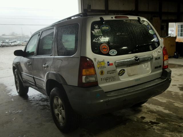 4F2CU09191KM24232 - 2001 MAZDA TRIBUTE LX SILVER photo 3