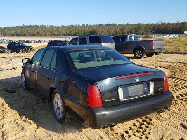 1G6KF57912U193850 - 2002 CADILLAC DEVILLE DT BLACK photo 3