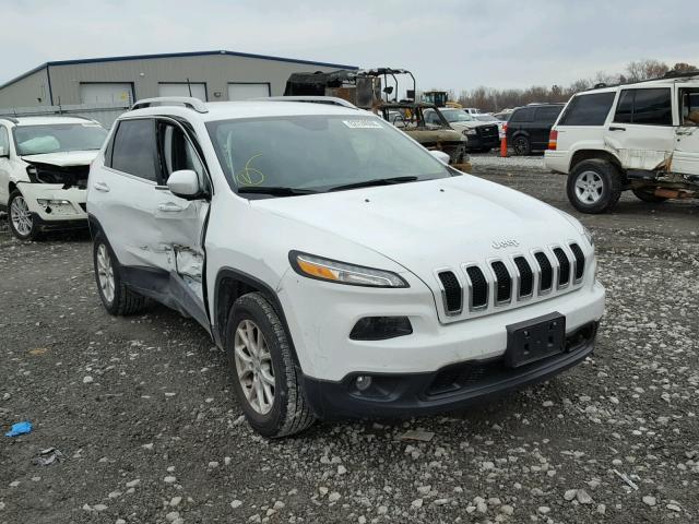 1C4PJMCS4HW628698 - 2017 JEEP CHEROKEE L WHITE photo 1