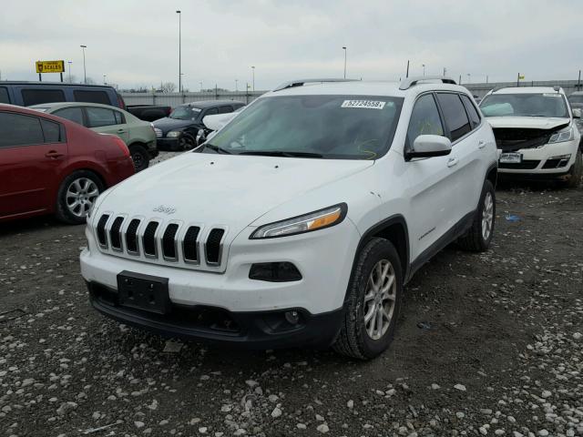 1C4PJMCS4HW628698 - 2017 JEEP CHEROKEE L WHITE photo 2