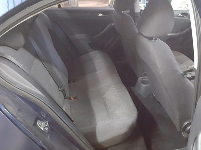 3VW2K7AJ4BM074554 - 2011 VOLKSWAGEN JETTA BASE Կապույտ լուսանկար 6