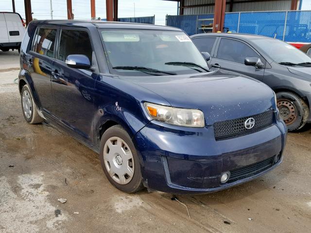 JTLKE50E981014637 - 2008 TOYOTA SCION XB Mavi foto 1