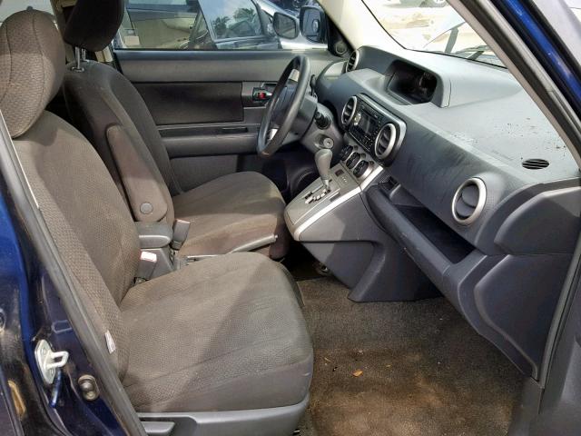 JTLKE50E981014637 - 2008 TOYOTA SCION XB Mavi foto 5