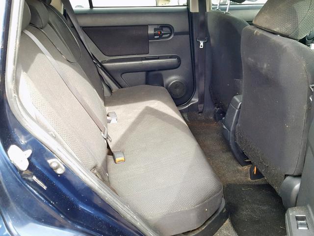 JTLKE50E981014637 - 2008 TOYOTA SCION XB Mavi foto 6