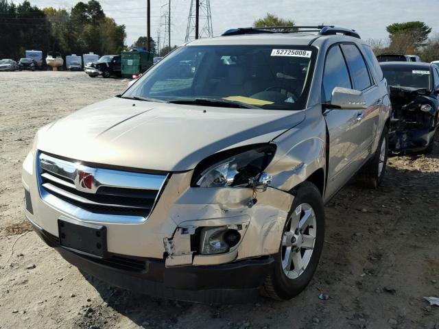 5GZER23797J144973 - 2007 SATURN OUTLOOK XR ოქროსფერი ფოტო 2