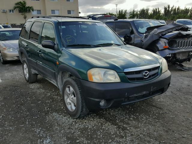 4F2YU09111KM01839 - 2001 MAZDA TRIBUTE LX GREEN photo 1