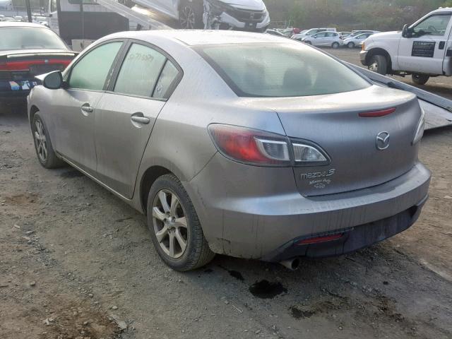 JM1BL1SG9A1170398 - 2010 MAZDA 3 I GRAY photo 3