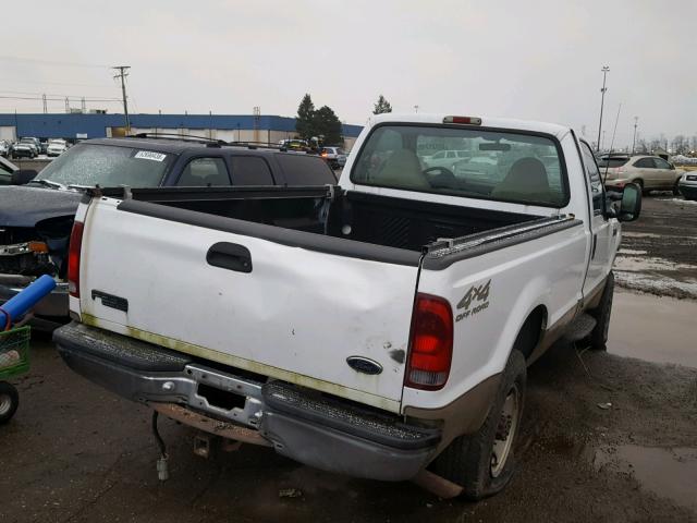 1FTNF21L1YEB64705 - 2000 FORD F250 SUPER WHITE photo 4