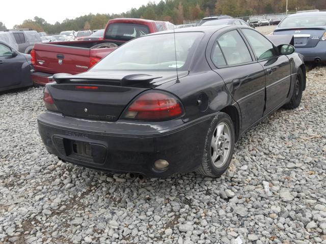 1G2NW52E84C200157 - 2004 PONTIAC GRAND AM G BLACK photo 4