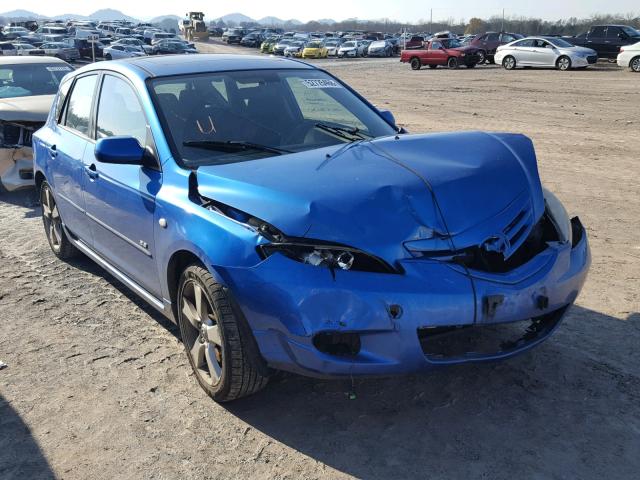 JM1BK343351325803 - 2005 MAZDA 3 HATCHBAC BLUE photo 1