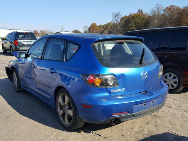 JM1BK343351325803 - 2005 MAZDA 3 HATCHBAC BLUE photo 3