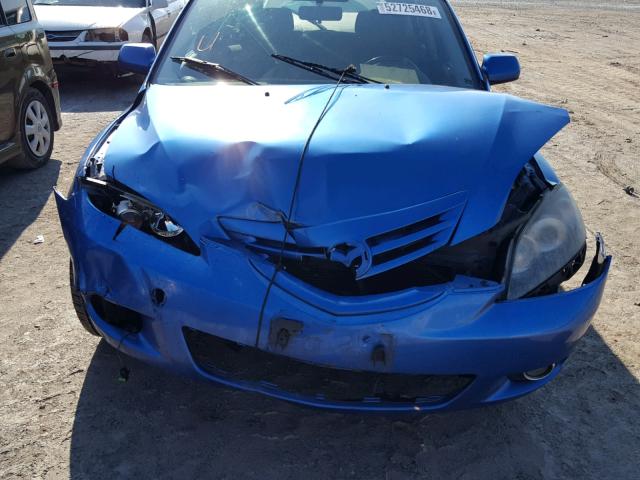 JM1BK343351325803 - 2005 MAZDA 3 HATCHBAC BLUE photo 7