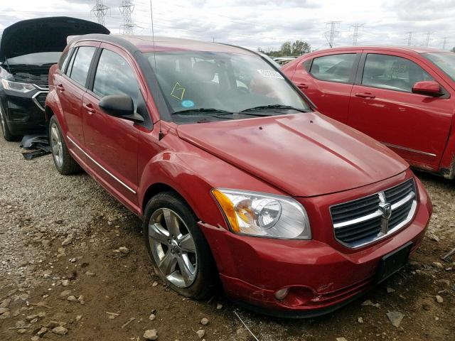 1B3CB8HB2AD610571 - 2010 DODGE CALIBER RU RED photo 1