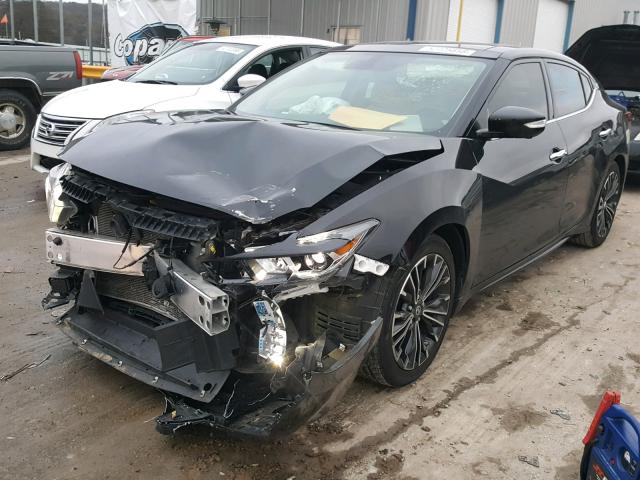 1N4AA6AP2GC902681 - 2016 NISSAN MAXIMA 3.5 BLACK photo 2