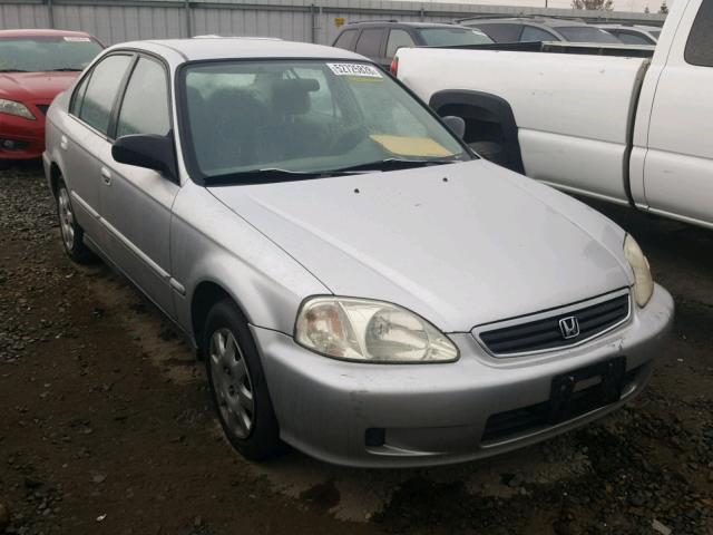 2HGEJ6615YH600429 - 2000 HONDA CIVIC BASE SILVER photo 1
