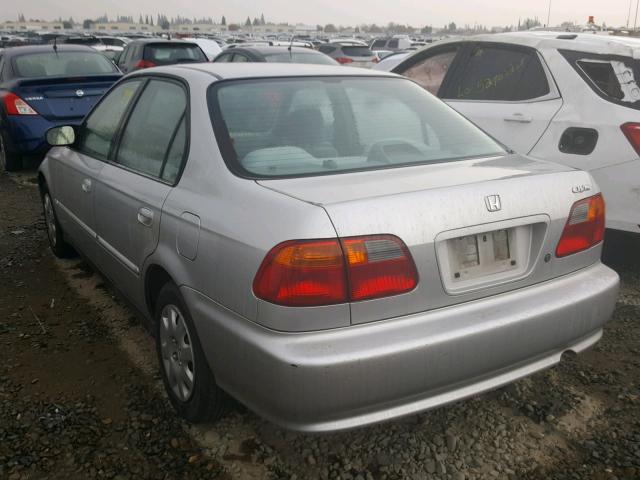 2HGEJ6615YH600429 - 2000 HONDA CIVIC BASE SILVER photo 3