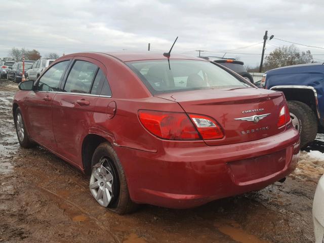 1C3CC4FB2AN137602 - 2010 CHRYSLER SEBRING TO RED photo 3