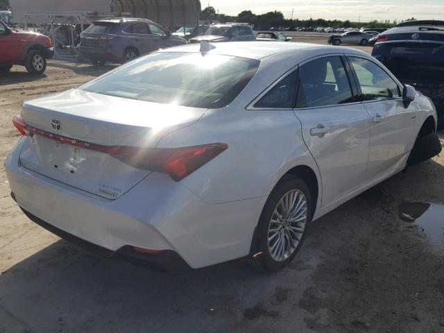4T1B21FB5KU003212 - 2019 TOYOTA AVALON XLE 白色 照片 4