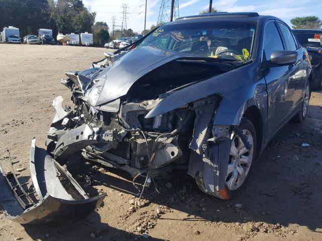 1HGCP26808A009466 - 2008 HONDA ACCORD EXL GRAY photo 2