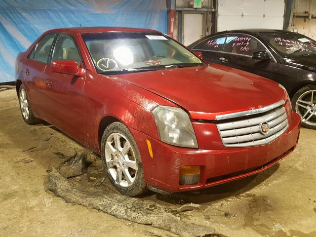 1G6DP577360119962 - 2006 CADILLAC CTS HI FEA MAROON photo 1