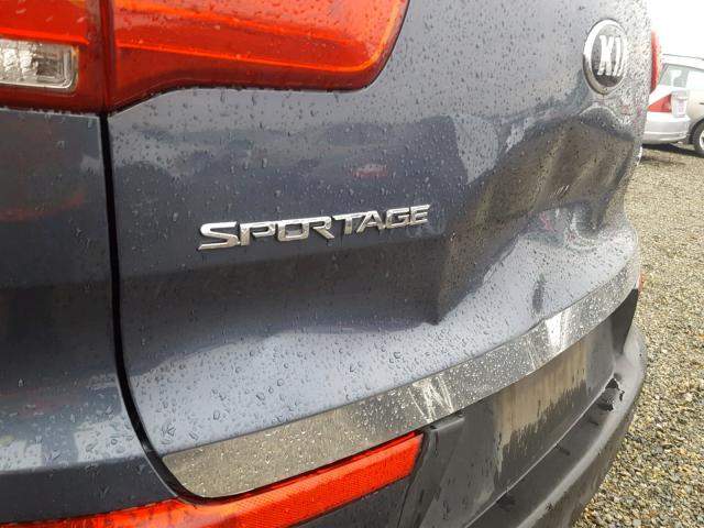 KNDPC3A65E7618326 - 2014 KIA SPORTAGE S BLUE photo 9