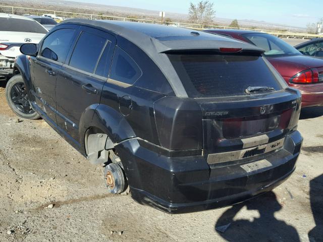 1B3HB48B38D524503 - 2008 DODGE CALIBER SX BLACK photo 3