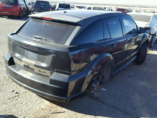 1B3HB48B38D524503 - 2008 DODGE CALIBER SX BLACK photo 4