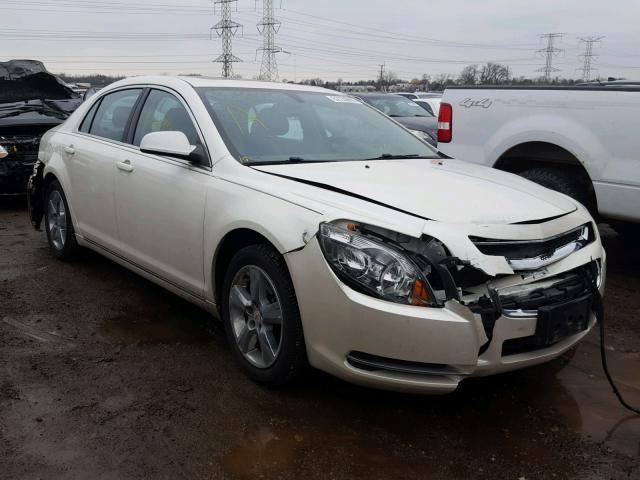 1G1ZD5EB1AF235145 - 2010 CHEVROLET MALIBU 2LT WHITE photo 1