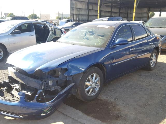 2G4WD582161193754 - 2006 BUICK LACROSSE C BLUE photo 2