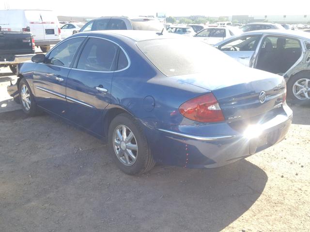 2G4WD582161193754 - 2006 BUICK LACROSSE C BLUE photo 3