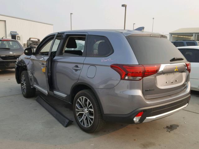 JA4AD3A32HZ065839 - 2017 MITSUBISHI OUTLANDER GRAY photo 3