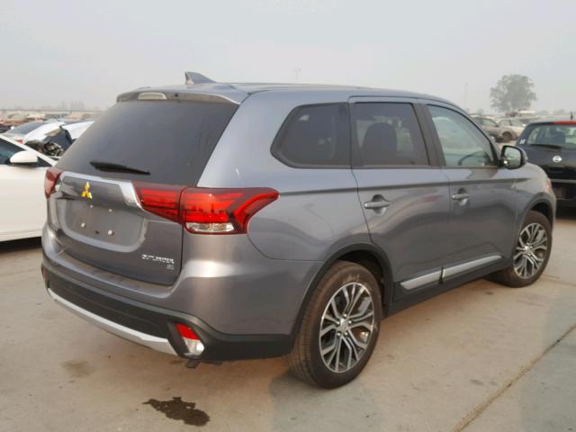 JA4AD3A32HZ065839 - 2017 MITSUBISHI OUTLANDER GRAY photo 4