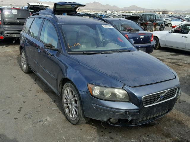 YV1MW682452054626 - 2005 VOLVO V50 T5 BLUE photo 1