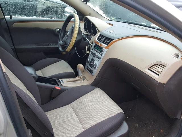 1G1ZH57B894159593 - 2009 CHEVROLET MALIBU 1LT GOLD photo 5